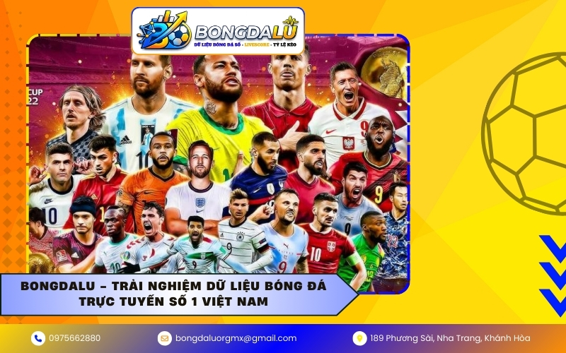 Bongdalu - Trải nghiệm dữ liệu bóng đá trực tuyến số 1 Việt Nam