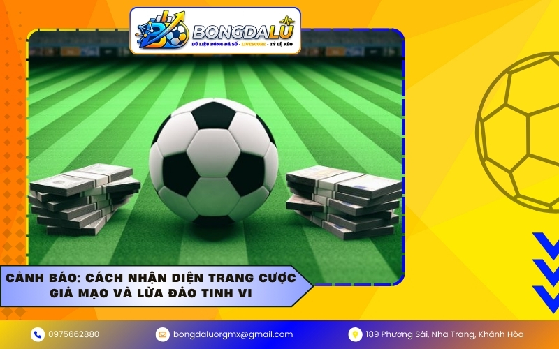 Cảnh báo: Cách nhận diện trang cược giả mạo và lừa đảo tinh vi