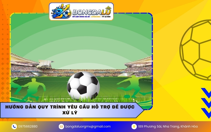 Hướng dẫn quy trình yêu cầu hỗ trợ để được xử lý