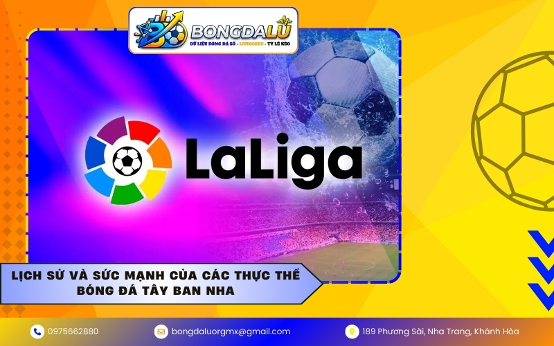 Lịch sử và sức mạnh của các thực thể bóng đá Tây Ban Nha