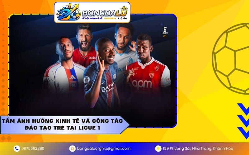 Tầm ảnh hưởng kinh tế và công tác đào tạo trẻ tại Ligue 1