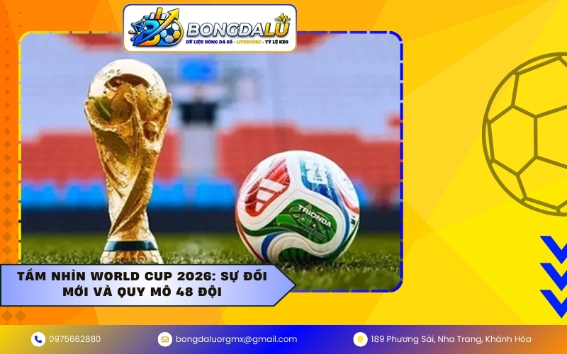 Tầm nhìn World Cup 2026: Sự đổi mới và quy mô 48 đội